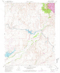 Daulton California Historical topographic map, 1:24000 scale, 7.5 X 7.5 Minute, Year 1962