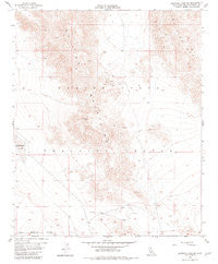 Deadman Lake SE California Historical topographic map, 1:24000 scale, 7.5 X 7.5 Minute, Year 1955