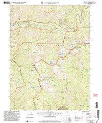 Deadman Peak California Historical topographic map, 1:24000 scale, 7.5 X 7.5 Minute, Year 2001