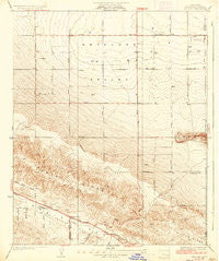 Del Sur California Historical topographic map, 1:24000 scale, 7.5 X 7.5 Minute, Year 1936