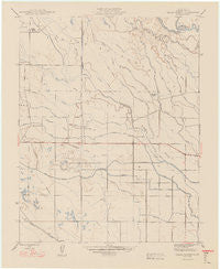 Delta Ranch California Historical topographic map, 1:24000 scale, 7.5 X 7.5 Minute, Year 1948