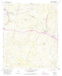 Descanso California Historical topographic map, 1:24000 scale, 7.5 X 7.5 Minute, Year 1960