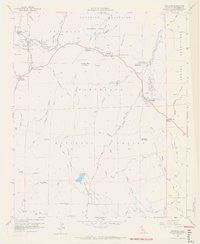 Descanso California Historical topographic map, 1:24000 scale, 7.5 X 7.5 Minute, Year 1960