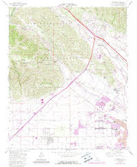 Devore California Historical topographic map, 1:24000 scale, 7.5 X 7.5 Minute, Year 1966