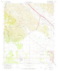 Devore California Historical topographic map, 1:24000 scale, 7.5 X 7.5 Minute, Year 1966