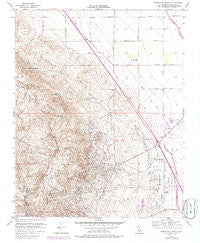 Domengine Ranch California Historical topographic map, 1:24000 scale, 7.5 X 7.5 Minute, Year 1956