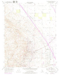 Domengine Ranch California Historical topographic map, 1:24000 scale, 7.5 X 7.5 Minute, Year 1956