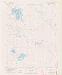 Dorris Reservoir California Historical topographic map, 1:24000 scale, 7.5 X 7.5 Minute, Year 1963