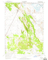 Dorris California Historical topographic map, 1:62500 scale, 15 X 15 Minute, Year 1950