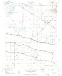 Dos Palos California Historical topographic map, 1:24000 scale, 7.5 X 7.5 Minute, Year 1956