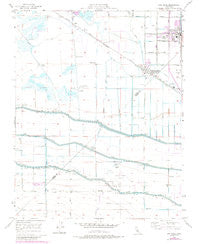 Dos Palos California Historical topographic map, 1:24000 scale, 7.5 X 7.5 Minute, Year 1956