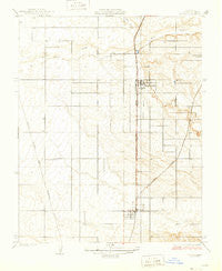 Ducor California Historical topographic map, 1:31680 scale, 7.5 X 7.5 Minute, Year 1929