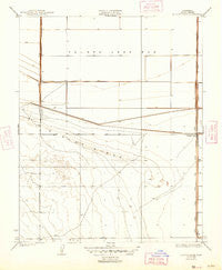 Dudley Ridge California Historical topographic map, 1:31680 scale, 7.5 X 7.5 Minute, Year 1936