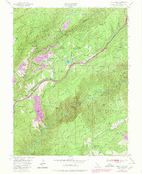 Dutch Flat California Historical topographic map, 1:24000 scale, 7.5 X 7.5 Minute, Year 1950