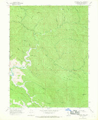 Dutchmans Knoll California Historical topographic map, 1:24000 scale, 7.5 X 7.5 Minute, Year 1966