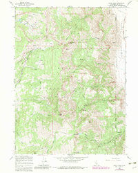 Eagle Peak California Historical topographic map, 1:24000 scale, 7.5 X 7.5 Minute, Year 1963