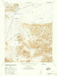 Eagle Tank California Historical topographic map, 1:62500 scale, 15 X 15 Minute, Year 1940