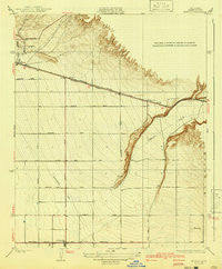 Edison California Historical topographic map, 1:31680 scale, 7.5 X 7.5 Minute, Year 1931