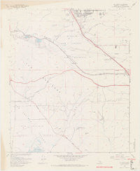 El Casco California Historical topographic map, 1:24000 scale, 7.5 X 7.5 Minute, Year 1967