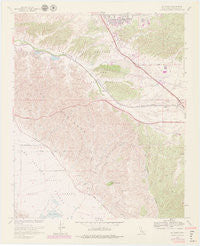 El Casco California Historical topographic map, 1:24000 scale, 7.5 X 7.5 Minute, Year 1967