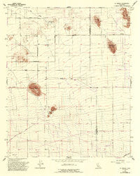 El Mirage California Historical topographic map, 1:24000 scale, 7.5 X 7.5 Minute, Year 1956