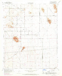 El Mirage California Historical topographic map, 1:24000 scale, 7.5 X 7.5 Minute, Year 1956