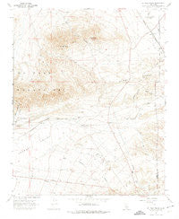 El Paso Peaks California Historical topographic map, 1:24000 scale, 7.5 X 7.5 Minute, Year 1967