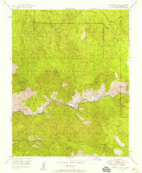 El Portal California Historical topographic map, 1:24000 scale, 7.5 X 7.5 Minute, Year 1947