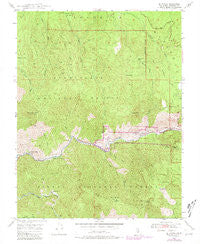 El Portal California Historical topographic map, 1:24000 scale, 7.5 X 7.5 Minute, Year 1947