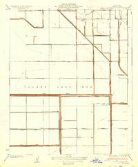 El Rico Ranch California Historical topographic map, 1:31680 scale, 7.5 X 7.5 Minute, Year 1936
