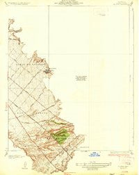 El Toro California Historical topographic map, 1:31680 scale, 7.5 X 7.5 Minute, Year 1935