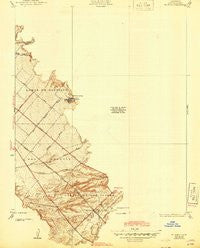 El Toro California Historical topographic map, 1:31680 scale, 7.5 X 7.5 Minute, Year 1935