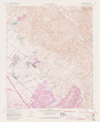 El Toro California Historical topographic map, 1:24000 scale, 7.5 X 7.5 Minute, Year 1968