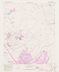 El Toro California Historical topographic map, 1:24000 scale, 7.5 X 7.5 Minute, Year 1968