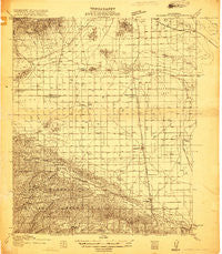 Elizabeth Lake California Historical topographic map, 1:96000 scale, 30 X 30 Minute, Year 1915