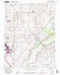 Elk Grove California Historical topographic map, 1:24000 scale, 7.5 X 7.5 Minute, Year 1968