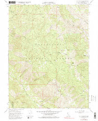 Elk Mountain California Historical topographic map, 1:24000 scale, 7.5 X 7.5 Minute, Year 1967