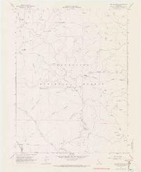 Elk Mountain California Historical topographic map, 1:24000 scale, 7.5 X 7.5 Minute, Year 1967