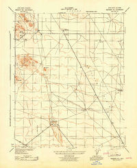 Emigrant Hill California Historical topographic map, 1:31680 scale, 7.5 X 7.5 Minute, Year 1943