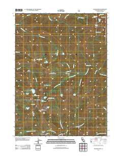 English Peak California Historical topographic map, 1:24000 scale, 7.5 X 7.5 Minute, Year 2012