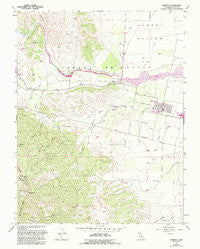 Esparto California Historical topographic map, 1:24000 scale, 7.5 X 7.5 Minute, Year 1959