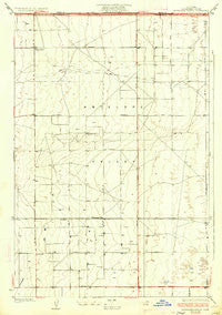 Esperanza School California Historical topographic map, 1:24000 scale, 7.5 X 7.5 Minute, Year 1934