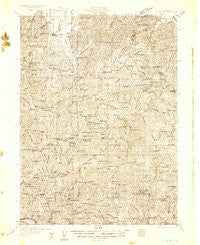 Etna California Historical topographic map, 1:96000 scale, 30 X 30 Minute, Year 1931