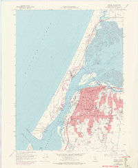 Eureka California Historical topographic map, 1:24000 scale, 7.5 X 7.5 Minute, Year 1958