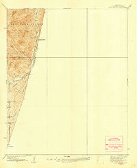 Evey Canyon California Historical topographic map, 1:20000 scale, 7.5 X 7.5 Minute, Year 1940