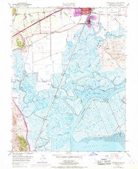 Fairfield South California Historical topographic map, 1:24000 scale, 7.5 X 7.5 Minute, Year 1949