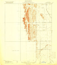Fairview California Historical topographic map, 1:31680 scale, 7.5 X 7.5 Minute, Year 1918