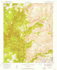 Fallbrook California Historical topographic map, 1:24000 scale, 7.5 X 7.5 Minute, Year 1949