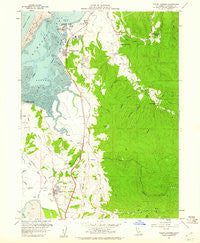 Fields Landing California Historical topographic map, 1:24000 scale, 7.5 X 7.5 Minute, Year 1959