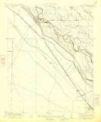 Firebaugh California Historical topographic map, 1:31680 scale, 7.5 X 7.5 Minute, Year 1923